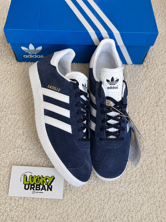ADIDAS GAZELLE AZUL-MARINHO / BRANCO