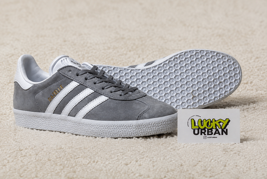 ADIDAS GAZELLE CINZA / BRANCO