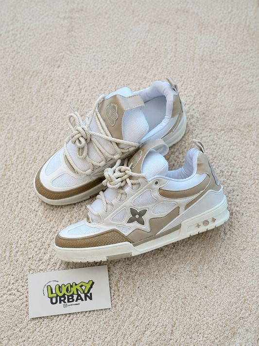 LOUIS VUITTON LV SKATE BEGE / BRANCO