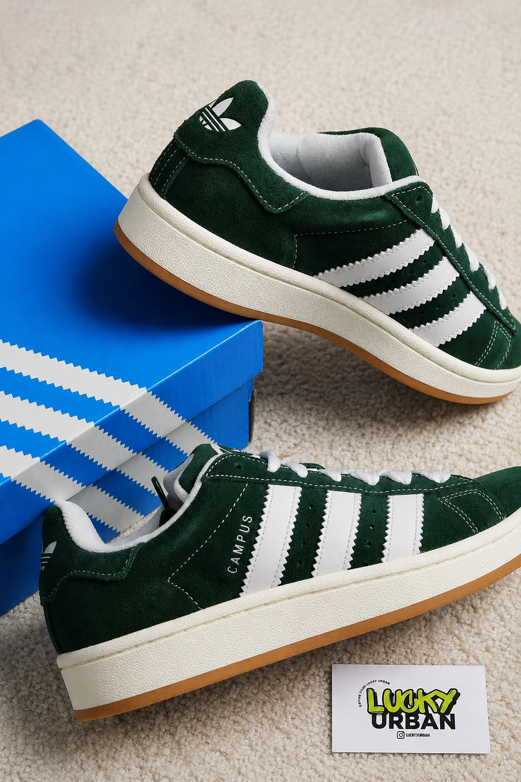 ADIDAS CAMPUS 00S VERDE / BRANCO