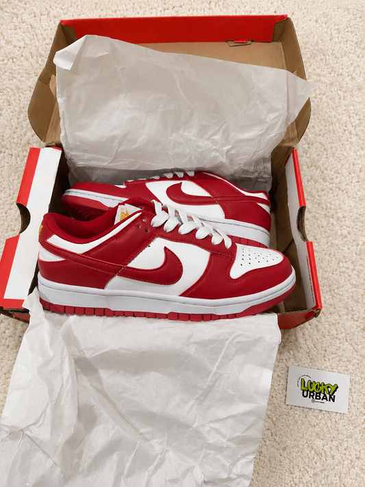 NIKE DUNK BRANCO / VERMELHO